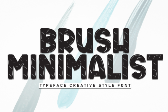 Brush Minimalist Font: Gritty Branding for Small Business