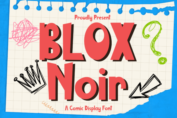 Cfblox Noir Regular: A Bold Display Font for Editorial Design