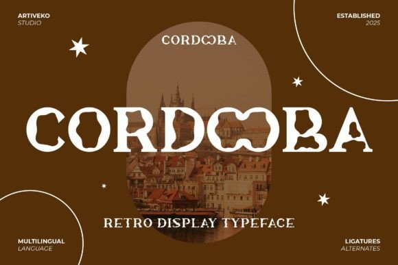Cordooba Font: A Display Typeface for Modern Branding