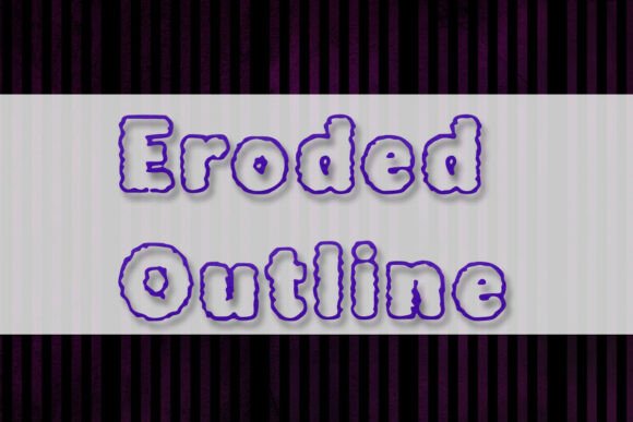 Eroded Outline: A Designer’s Practical Review