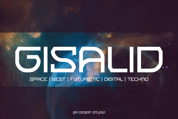 Gisalid Font: A Modern Display Typeface for Web Design
