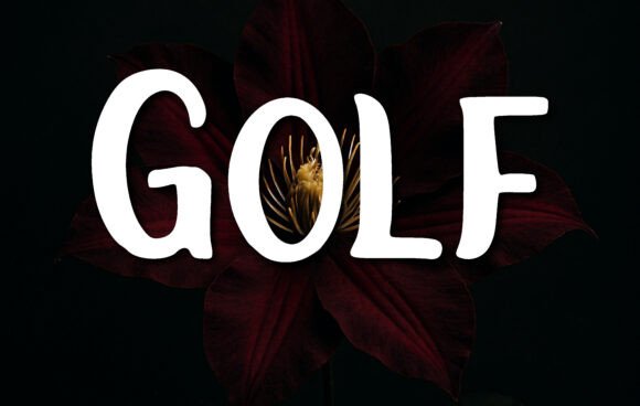 Golf Font Review: A Clean Display Typeface for Editorial Layouts