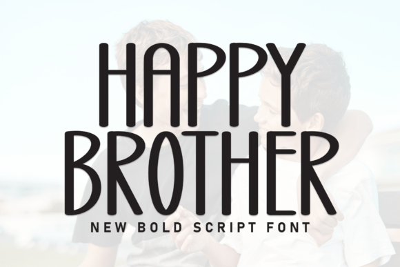 Happy Brother Font: A Cozy Display Typeface Review