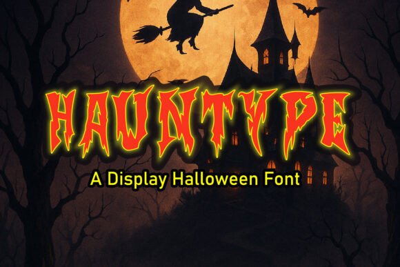 Hauntype: A Spooky Display Font for Web Design