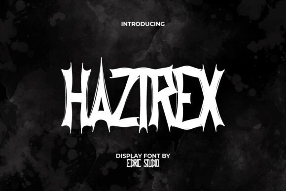 Haztrex Font: Testing a Bold Display Typeface for Web Impact