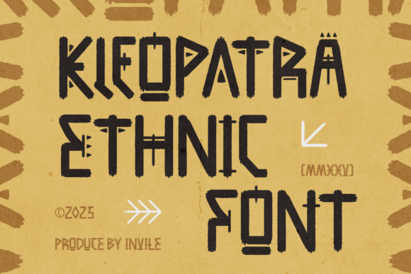 Kleopatra Regular Font for Bold Marketing Visuals