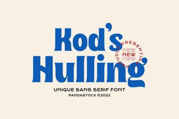 Kod S Hulling Font: Adding Retro Soul to Web Design