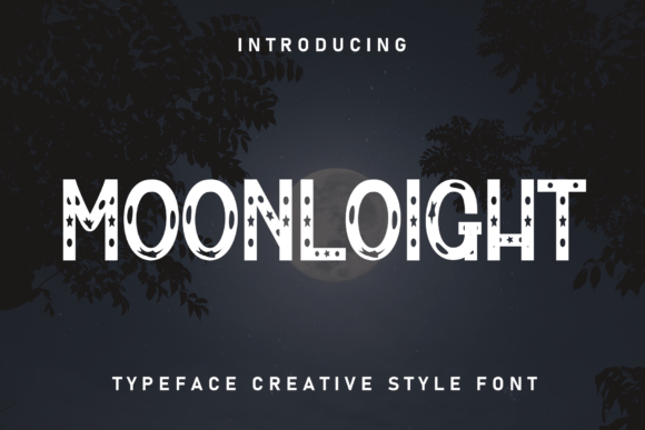 Moonloight Font: Playful Display Type for Campaigns