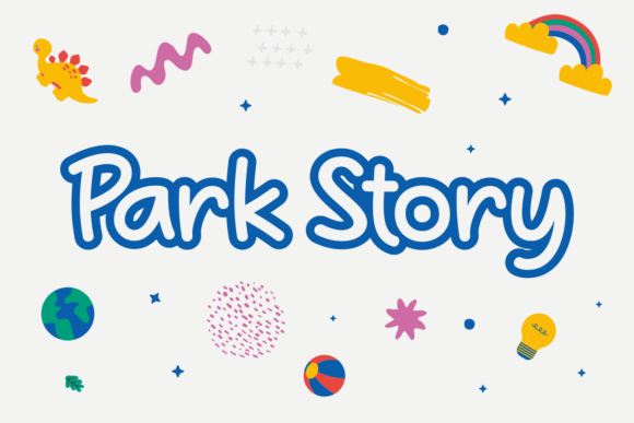 Park Story Font: Adding Warmth to Digital Layouts