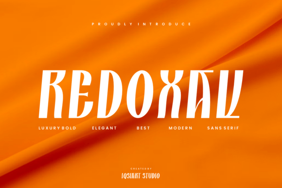 Redoxav Font: Bold Display Typography for Web Design