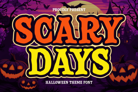 Scary Days Font Review for Web Design