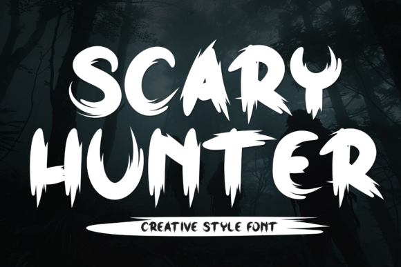 Scary Hunter Font: Elevating Spooky Editorial Design