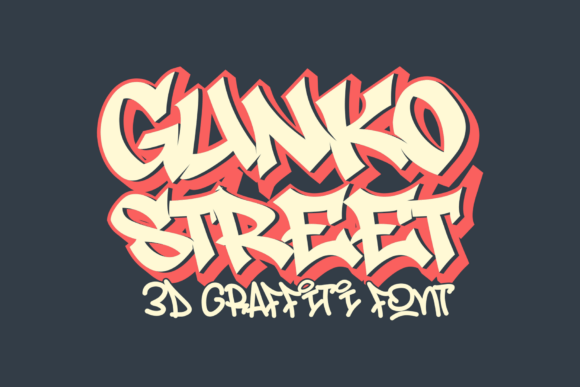 Testing Gunkostreet Regular Font for Urban Branding